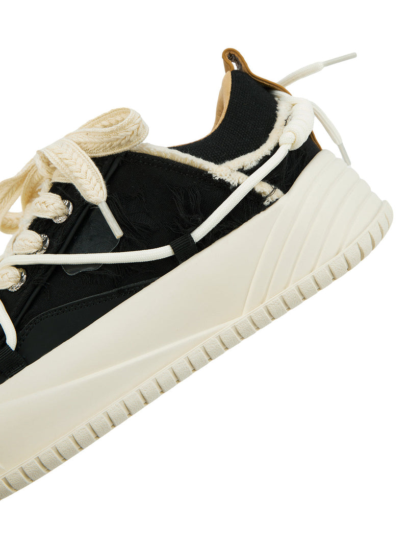 Canvas Paper Plane Street Rap Sneakers