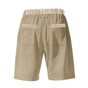 Elastische Shorts mit Kontrasteinsätzen für Herren