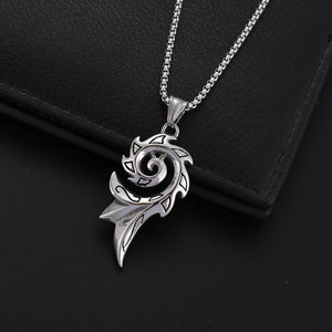 Collar de llama informal vintage