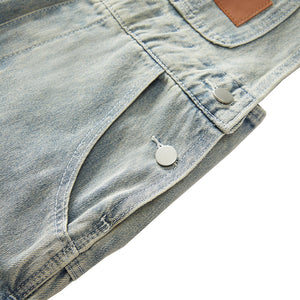 Peto holgado con efecto lavado a la piedra para hombre 