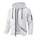 Men's Waffle Sport Hooded Jacket