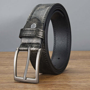 Men's Retro All-match PU Leather Pin Buckle Belt