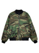 Camouflage Reversible Bomber Jacket