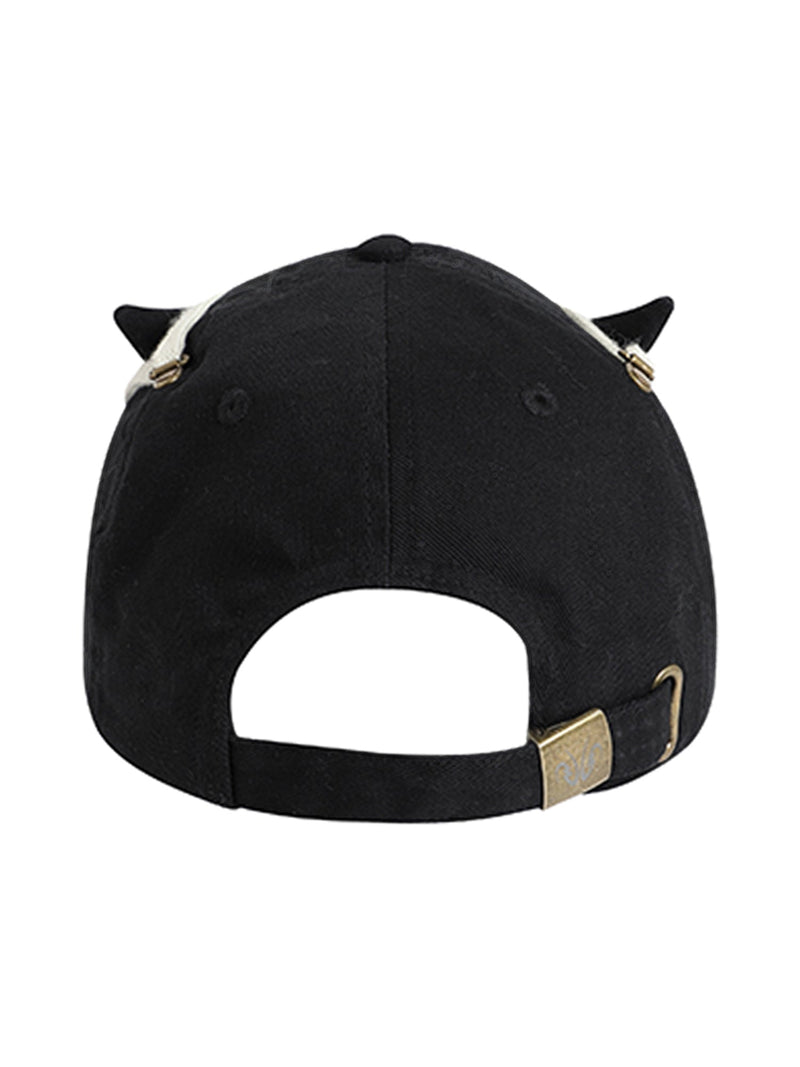 Star Washed Denim Baseball Cap