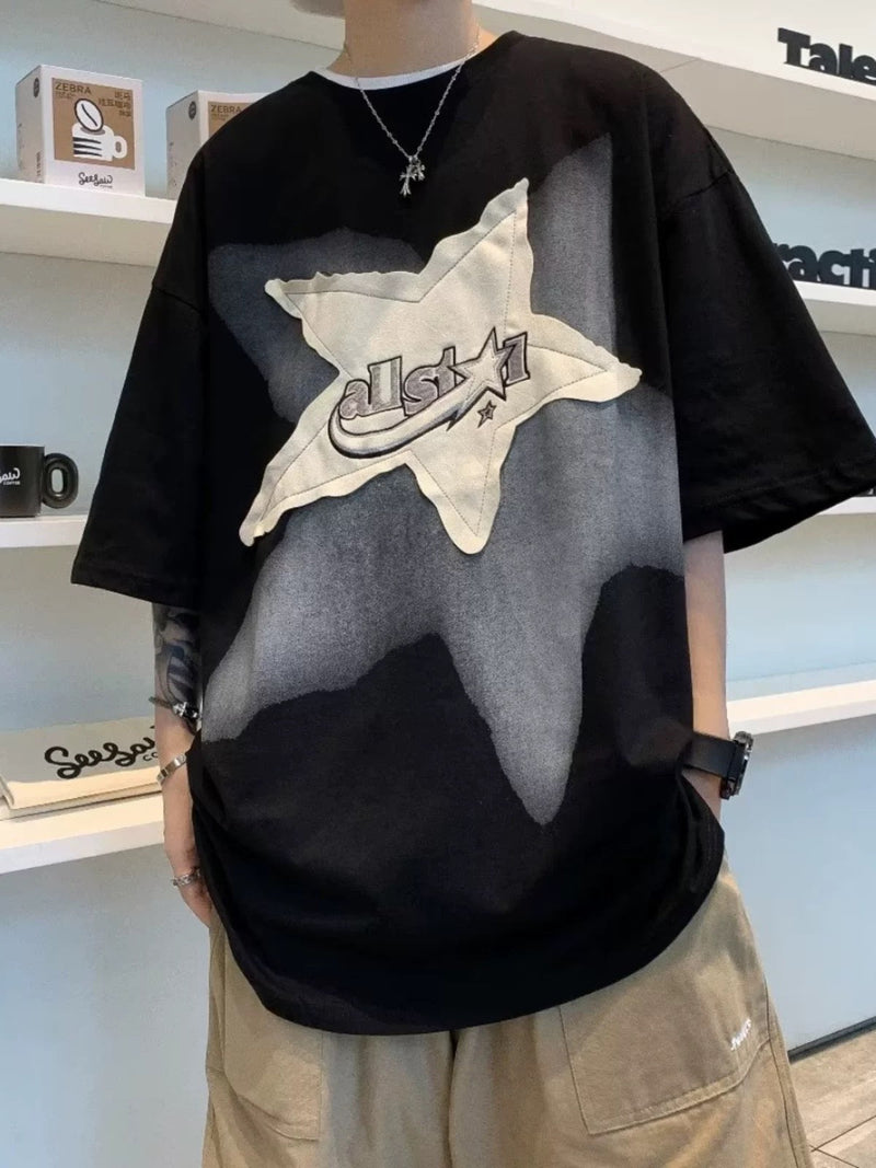 Vintage Star Loose T-Shirt