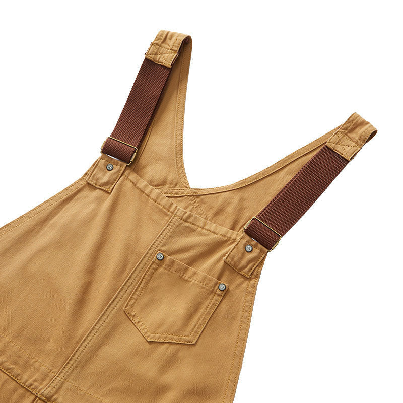 Cropped Carpenter Insulated Bib Overalls- Men's