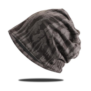 Men's Retro Casual Striped Hat