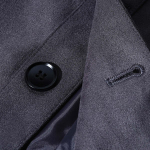 Men's Vintage Suede Single Breasted Stand Collar Jacket