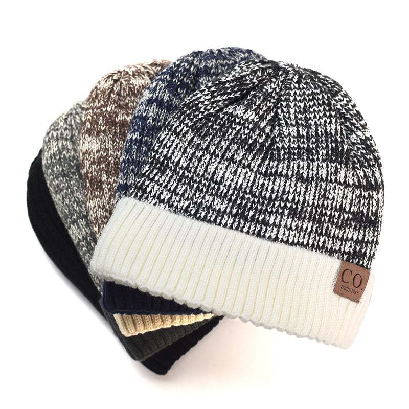 Men's Double Layer Wool Thick Warm Hat