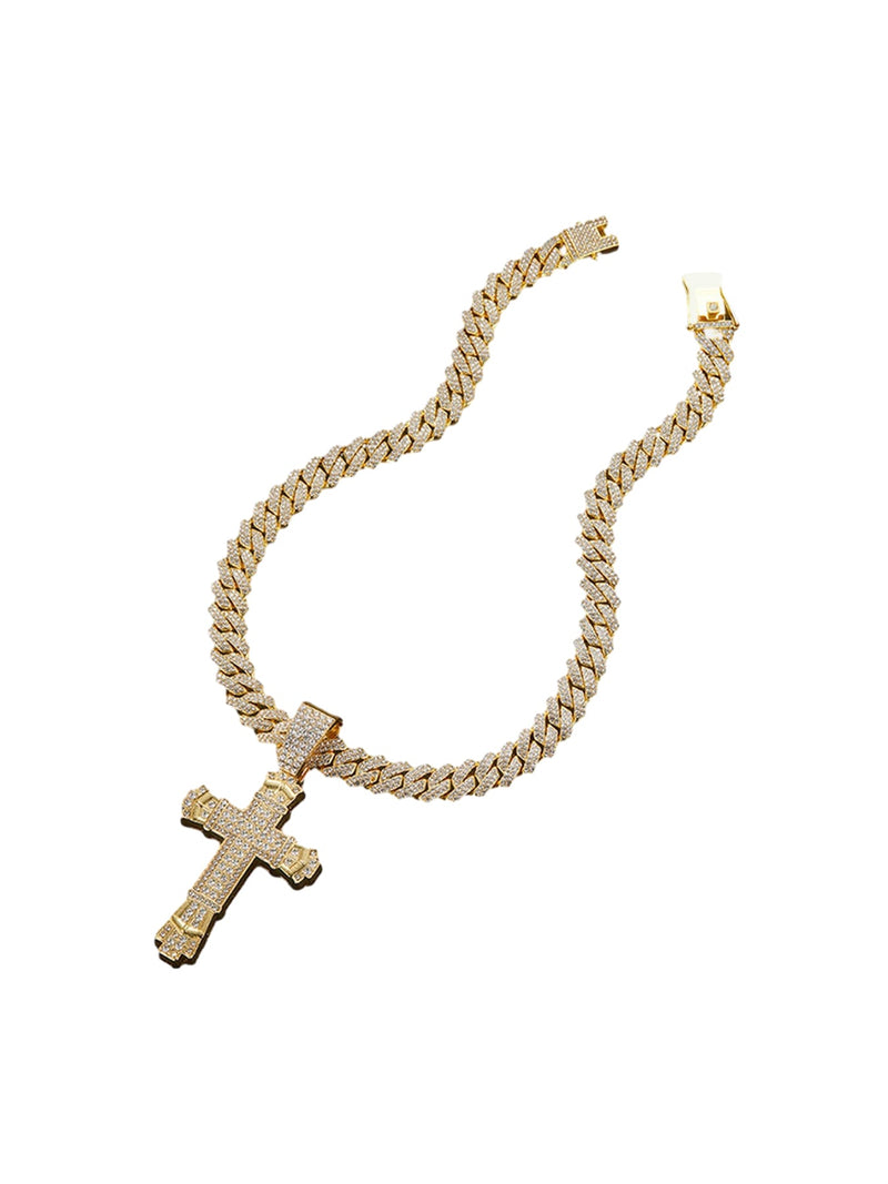 Diamond Cross Necklace