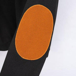 Sudadera informal de cuello alto con diseño de gofre para hombre para exteriores