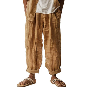 Atmungsaktive, einfarbige Freizeithose für Herren