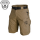 SPECIAL FORCES TACTICAL MULTI POCKETS 11'' INSEAM PERFORMANCE CARGO SHORTS WITH BUCKLE BELT