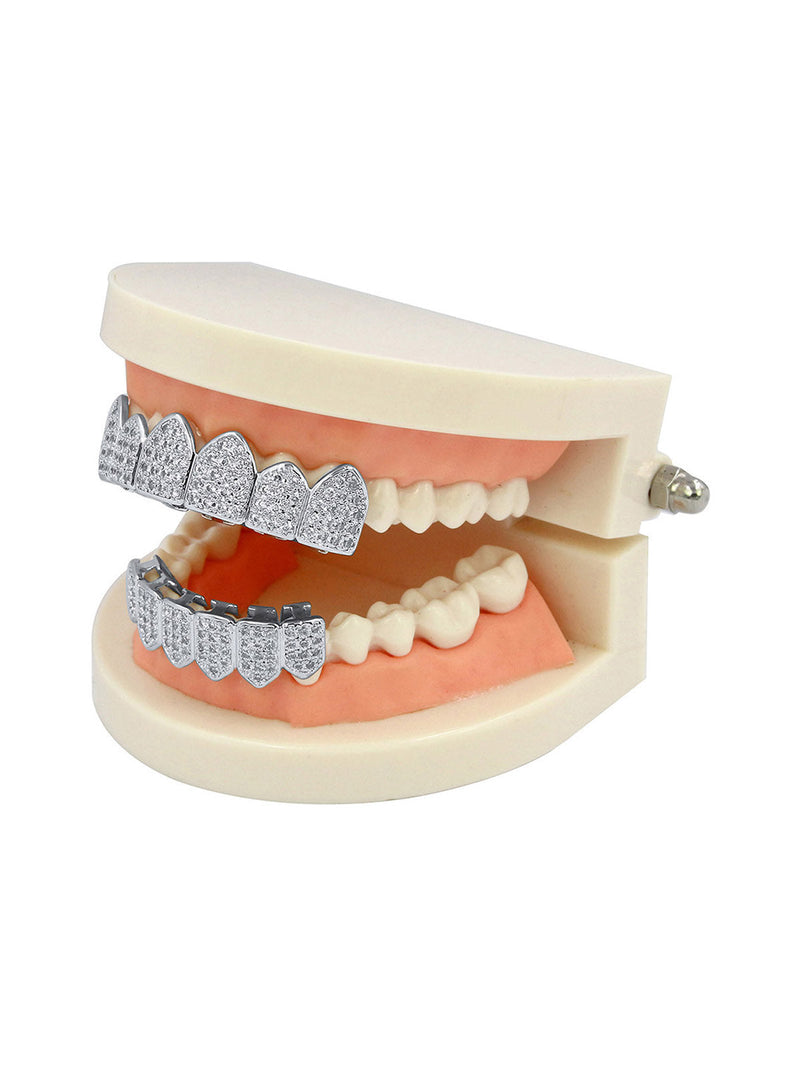 Vampire Teeth Zircon Braces