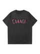 American Retro Letter Embroidered T-shirt