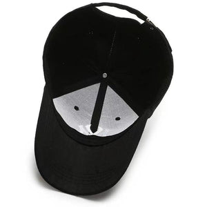 Gorra de béisbol retro informal con diseño de cruz y fe para hombre 