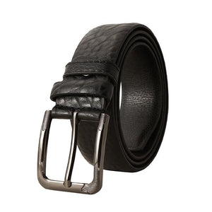 Men's Retro Casual Versatile High-end Pin Buckle Leather Belt