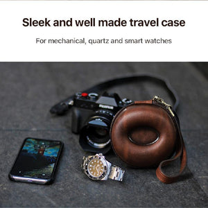 Bolsa práctica y portátil para guardar relojes de hombre