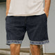 Men's Vintage Corduroy Surf Beach Vacation Casual Shorts