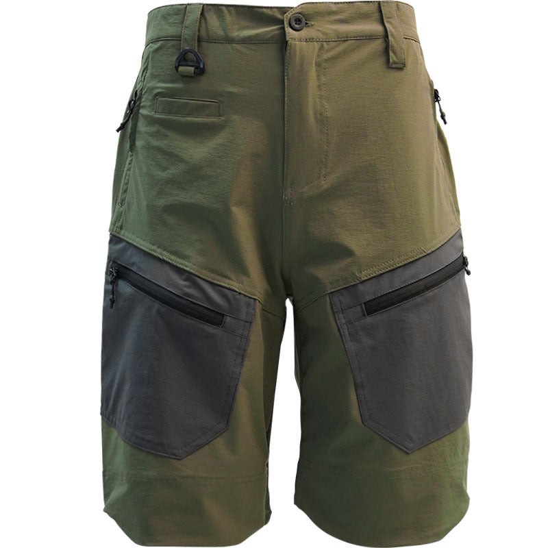 CASUAL WEAR-RESISTANT MULTI POCKET BREATHABLE AND QUICK DRYING CARGO SHORTS