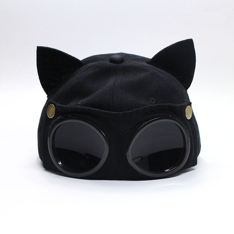 Reverse Spectacles Peaked Cap Sunglasses Baseball Cap