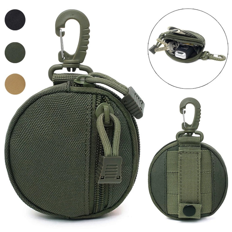 Tactical Wallet Pocket Military Accessories Bag Portable Mini Coin Purse Key Waist Bag