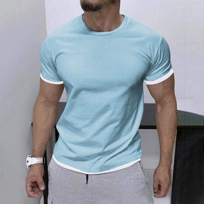 Men's Round Neck Fitness T-Shirt