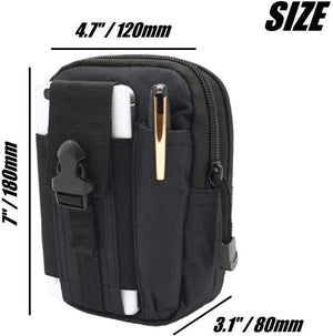 Bolsa de bolsillo para teléfono móvil con múltiples herramientas de camuflaje militar táctico para deportes al aire libre