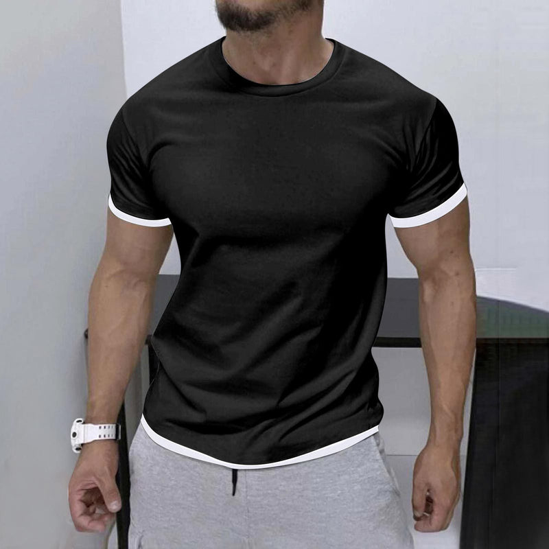 Men's Round Neck Fitness T-Shirt