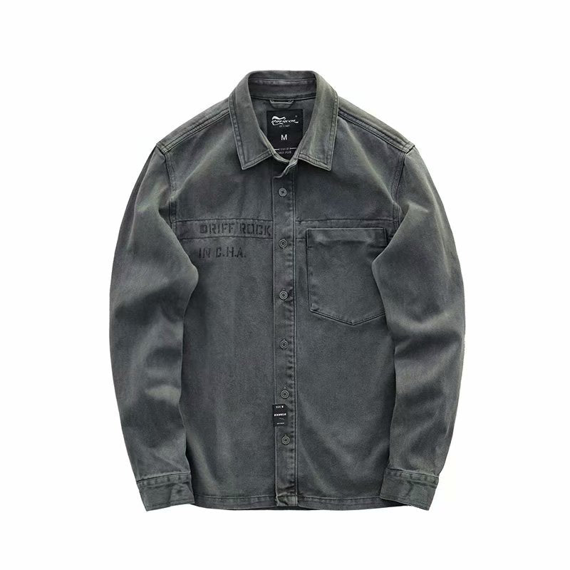 Men's Retro Thickened Work Shirt