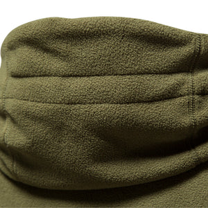 Sudadera con capucha táctica para exteriores de forro polar para hombre