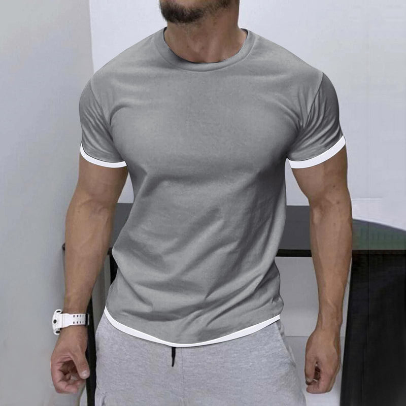 Men's Round Neck Fitness T-Shirt