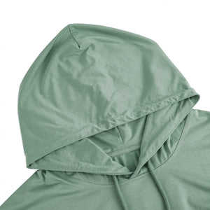 CAMISETA SIN MANGAS CON CAPUCHA Y SECADO RÁPIDO CON ESTAMPADO NOBODY