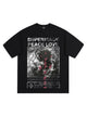 Gangsta Rapper Oversize Graphic T-shirt