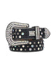 Punk Style Metal Hotfix Rhinestone Belt