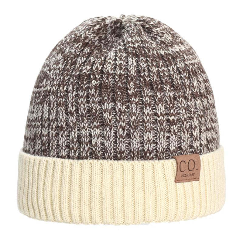 Men's Double Layer Wool Thick Warm Hat