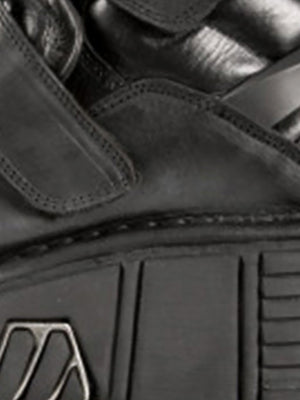 Botas de plataforma estilo punk hasta el tobillo 