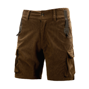 Men's Casual Outdoor Corduroy Multi-Pocket Cargo Shorts