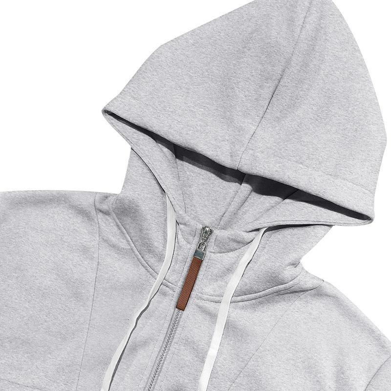 Men's Loose Sports Hooded Sweatshirt And Pants Set