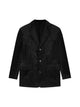 Lace Map Logo Velvet Suit