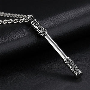 Collar de aro dorado informal vintage