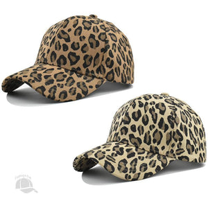 Men's Retro Casual Leopard Print Cap