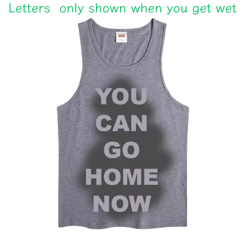 Magical You Can Go Home Now Activated GYM TANK VEST