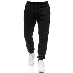 Pantalones deportivos casuales de polar para hombre