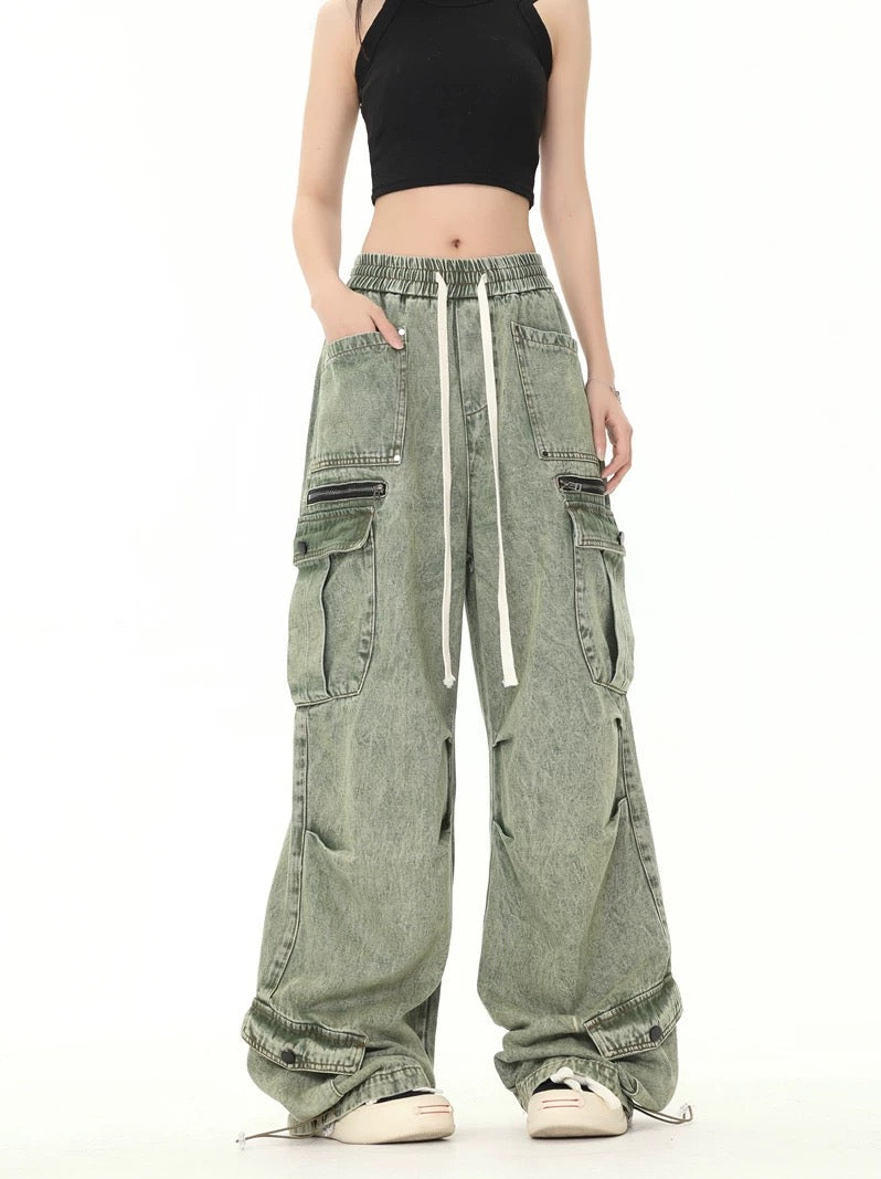 Loose Straight Casual Work Pants