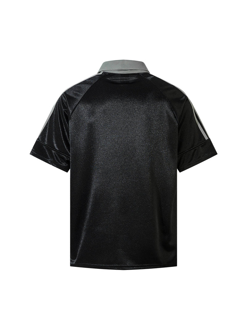 Street Flame Embroidery POLO T-Shirt