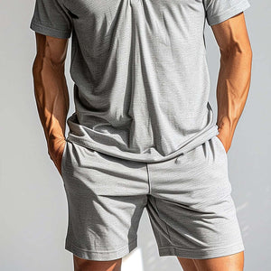 Men's Simple Breathable And Comfortable Sports Suit