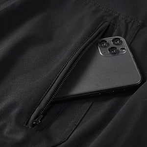 Chaqueta ligera para hombre, chaqueta bomber, chaqueta informal, para uso diario, para vacaciones, resistente al uso, con bolsillo, para primavera y otoño, lisa, moderna, clásica, con solapa, regular, negra, blanca, azul rey, morada y café.