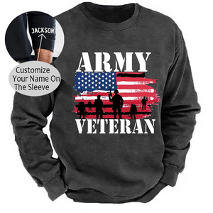 Sudadera de veterano del ejército