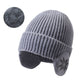 Men's Outdoor Cycling Warm Ear Protection Windproof Knitted Hat